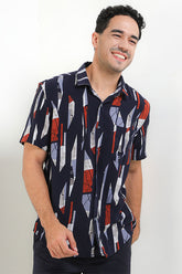 Andrew Smith Kemeja Lengan Pendek Pria A0334P02Z